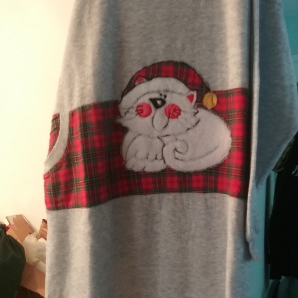 🪦Comfy cozy winter night gown with pockets - Picture 2 of 5